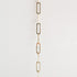 The Paperclip Bracelet in Yellow Gold